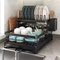 Adjustable Over-The-Sink Dish Drying Rack
