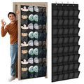 Over-The-Door Shoe Organizer Rack (24 Pockets)