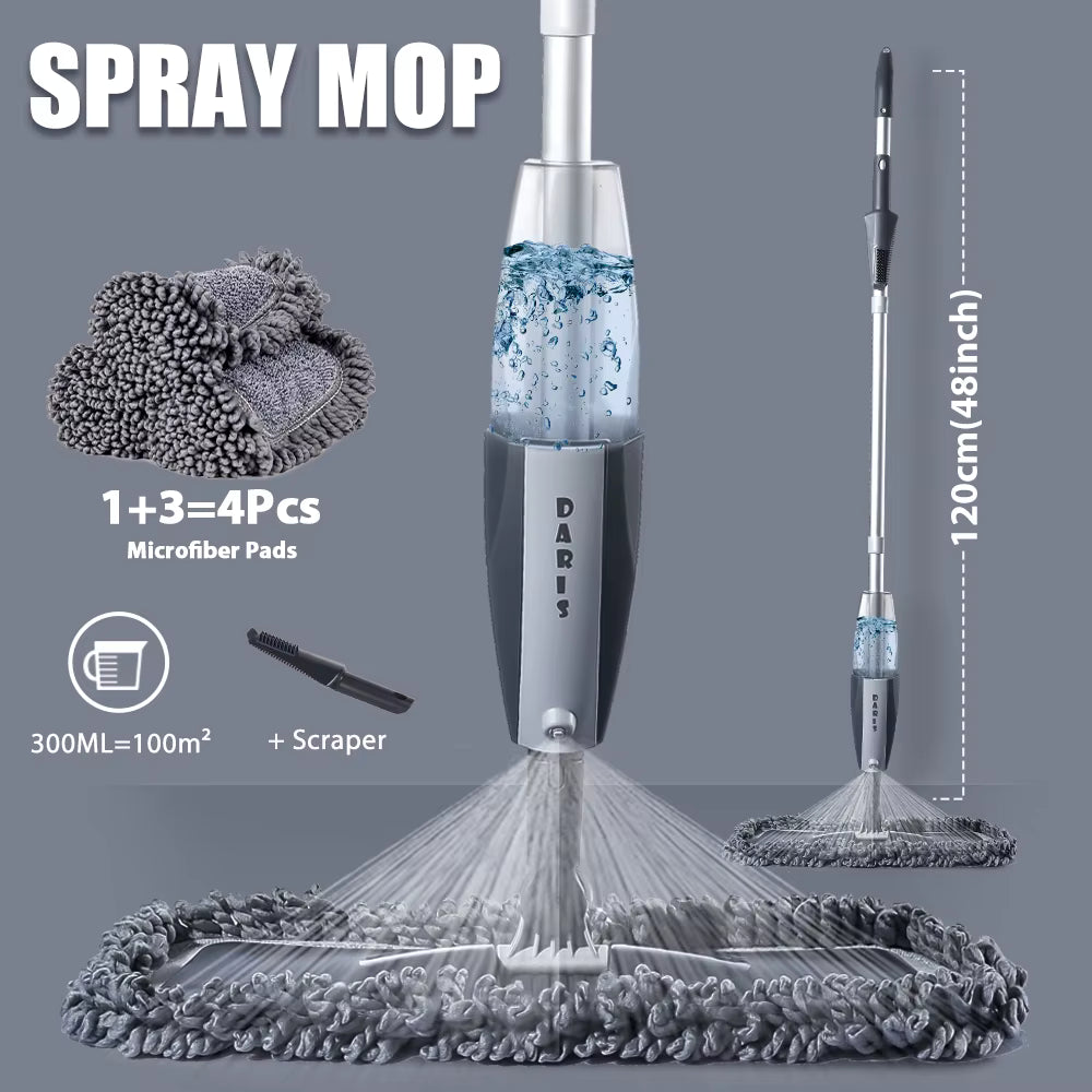 Microfiber Spray Mop for Floor Cleaning